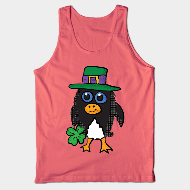 Irish Penguin Tank Top by Eric03091978